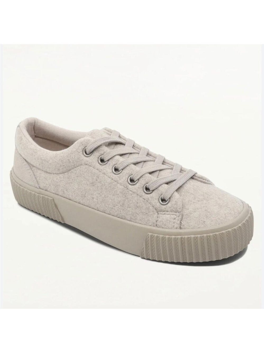 Splendid Trinity Low Top Lace Up Sneaker Shoes in Oatmeal - NWT